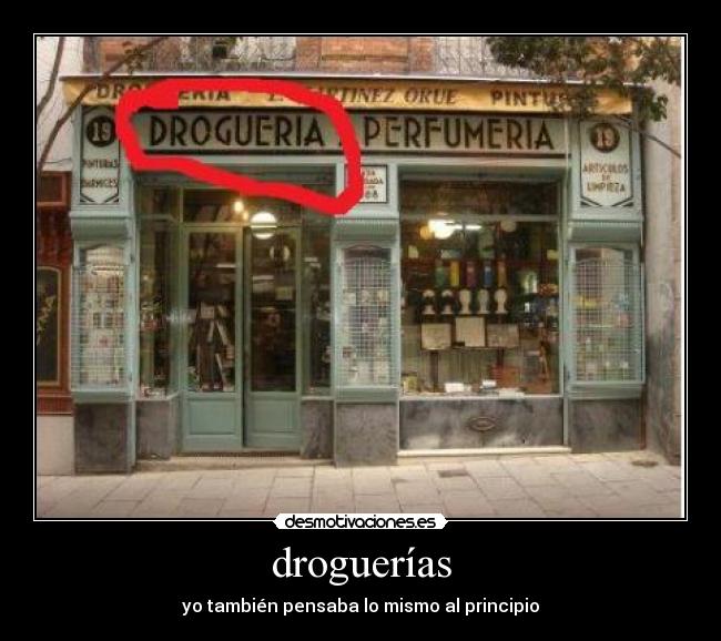 droguerías - 