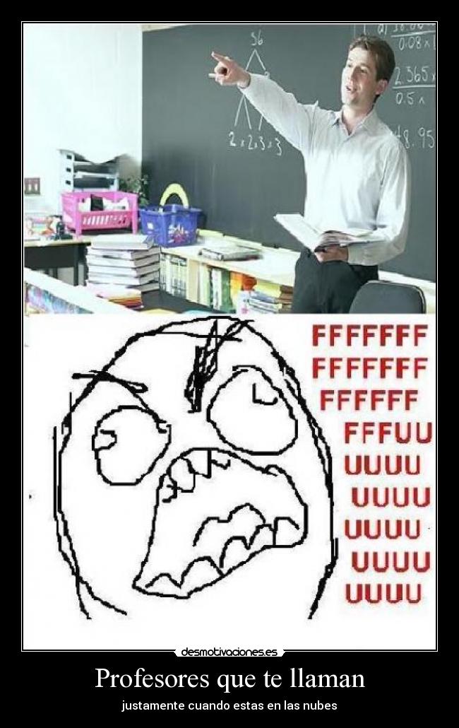 carteles profesores que llaman desmotivaciones