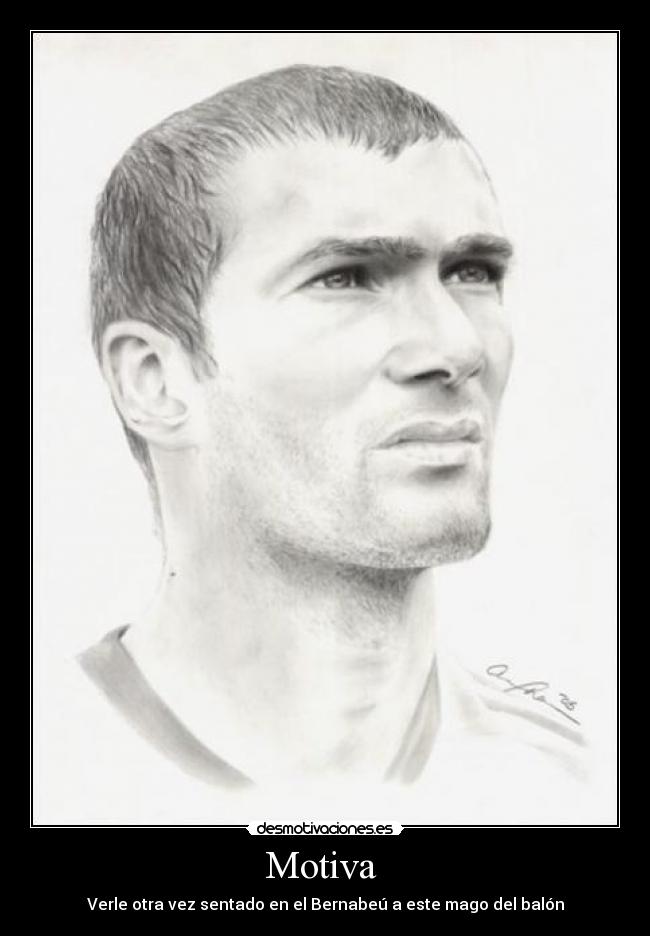 Motiva - Verle otra vez sentado en el Bernabeú a este mago del balón