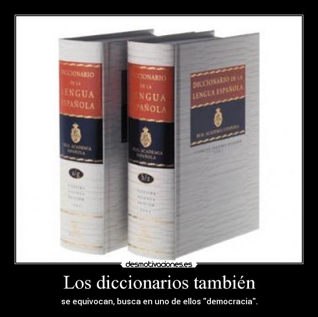 Los diccionarios también - 