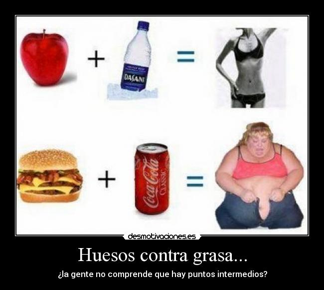 Huesos contra grasa... - 