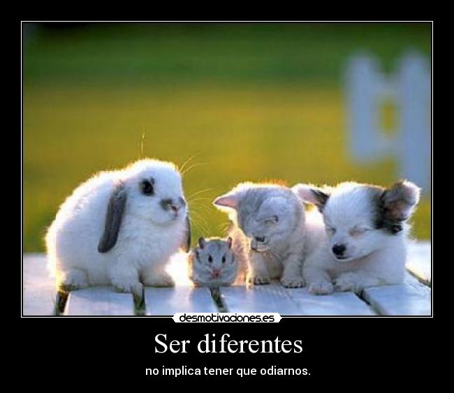 Ser diferentes - 