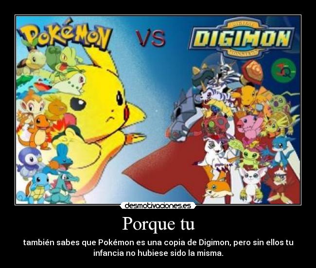 Porque tu -