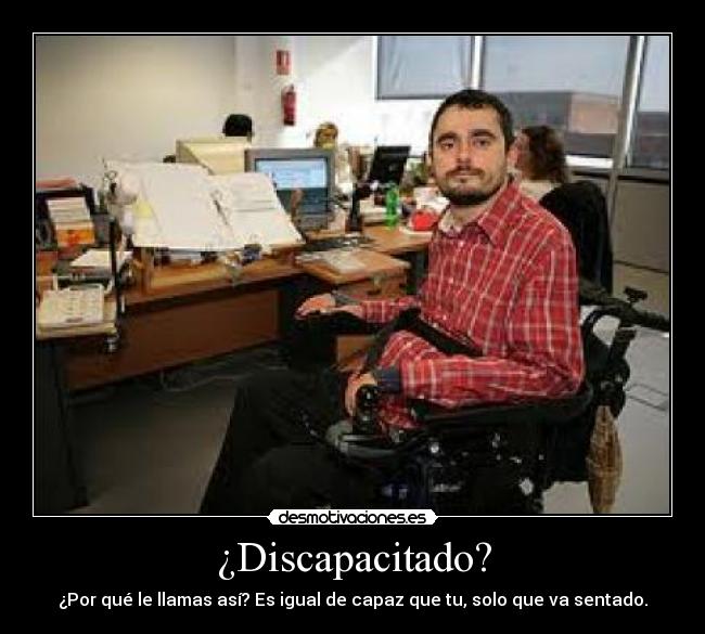 ¿Discapacitado? - 