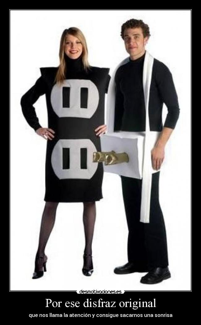 Por ese disfraz original - 