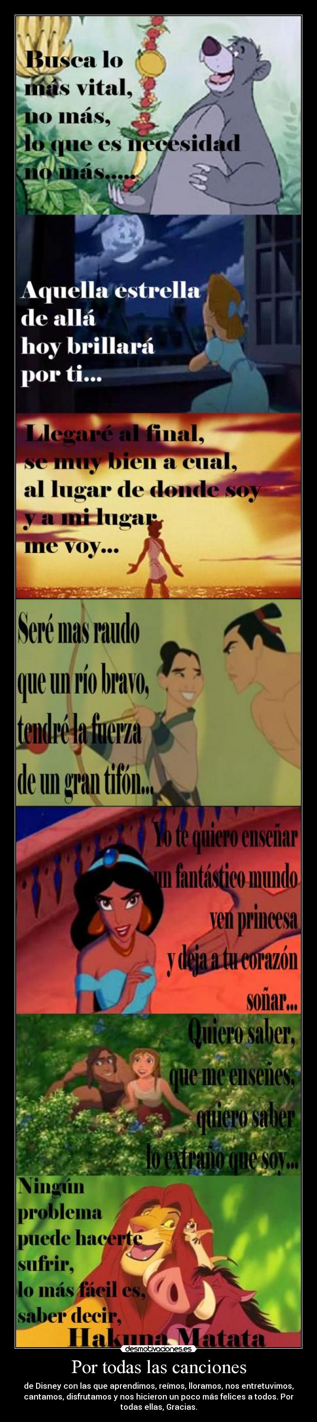 Por todas las canciones - 