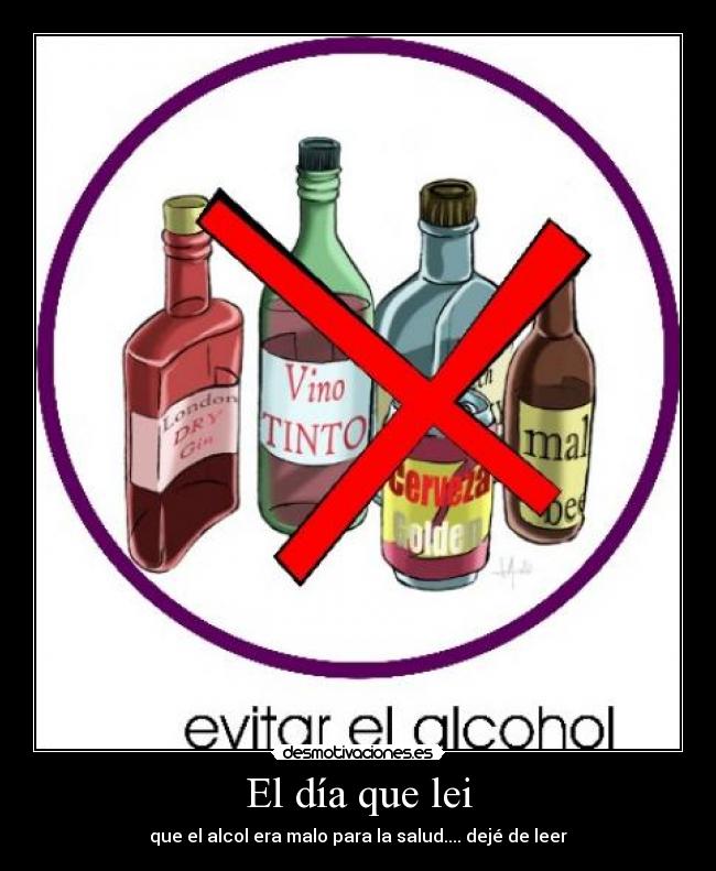 carteles dia que lei desmotivaciones