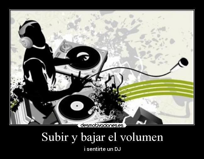 Subir y bajar el volumen - 