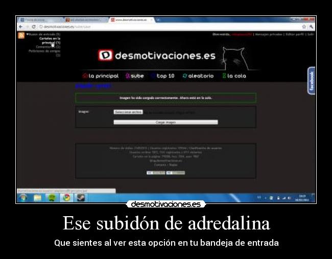 Ese subidón de adredalina - 