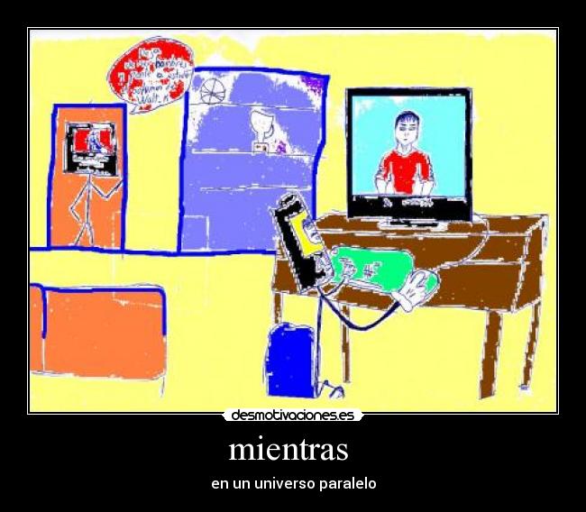 mientras -