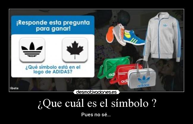 ¿Que cuál es el símbolo ? -