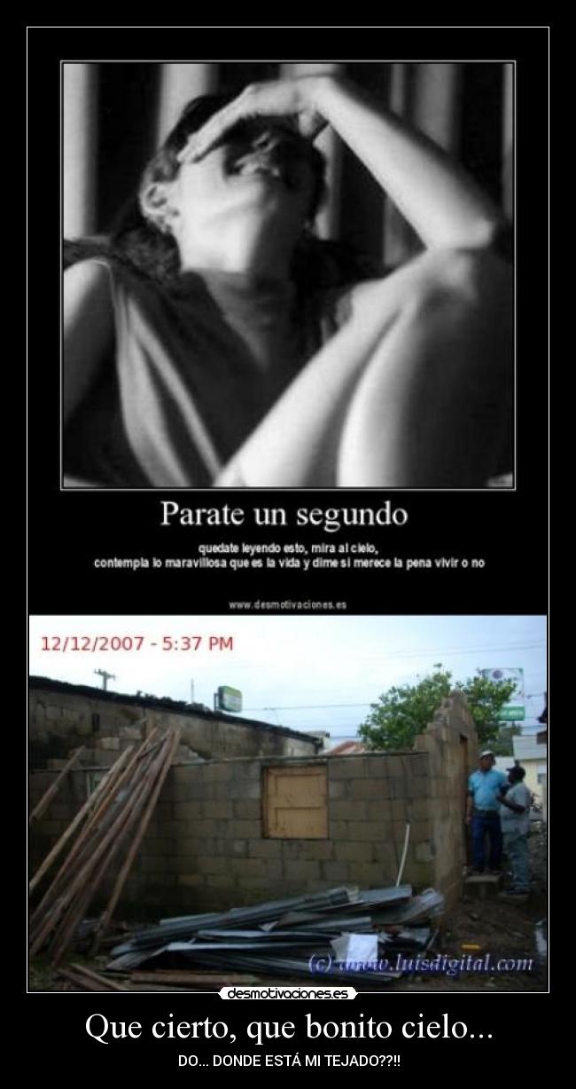 carteles sin tejado desmotivaciones