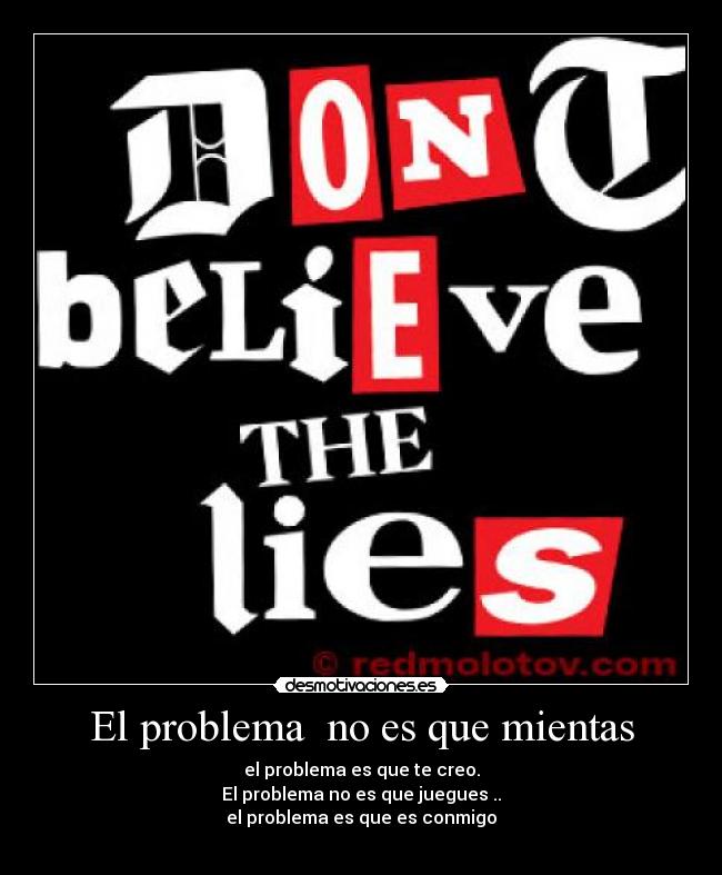 carteles lies desmotivaciones