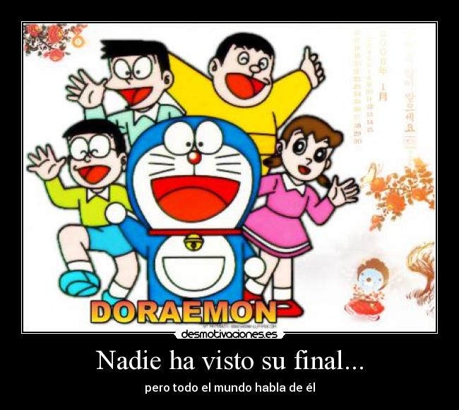 carteles doraemon desmotivaciones