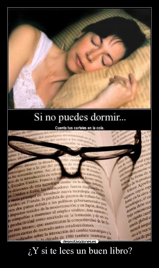 ¿Y si te lees un buen libro? -