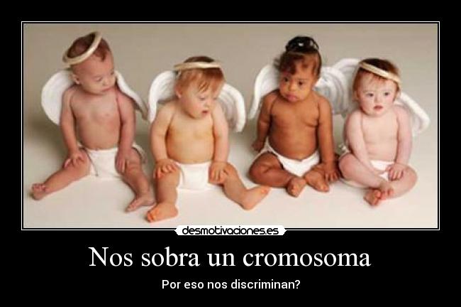 Nos sobra un cromosoma -