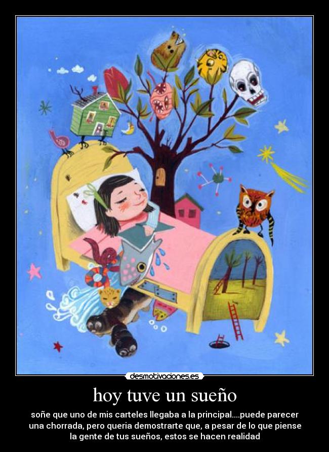 carteles sueno principal desmotivaciones
