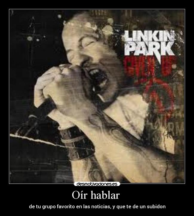 Oír hablar -