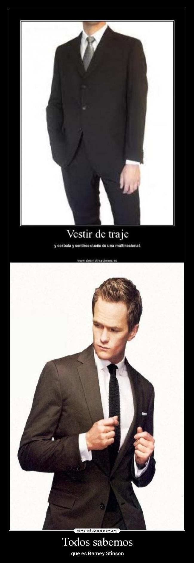 Todos sabemos - que es Barney Stinson