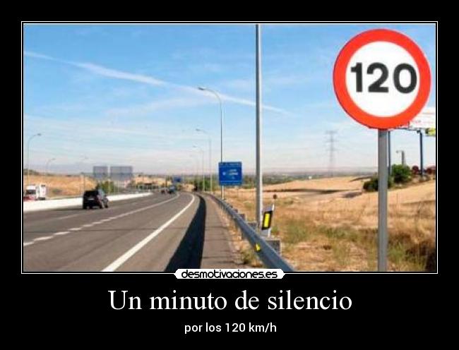 Un minuto de silencio -