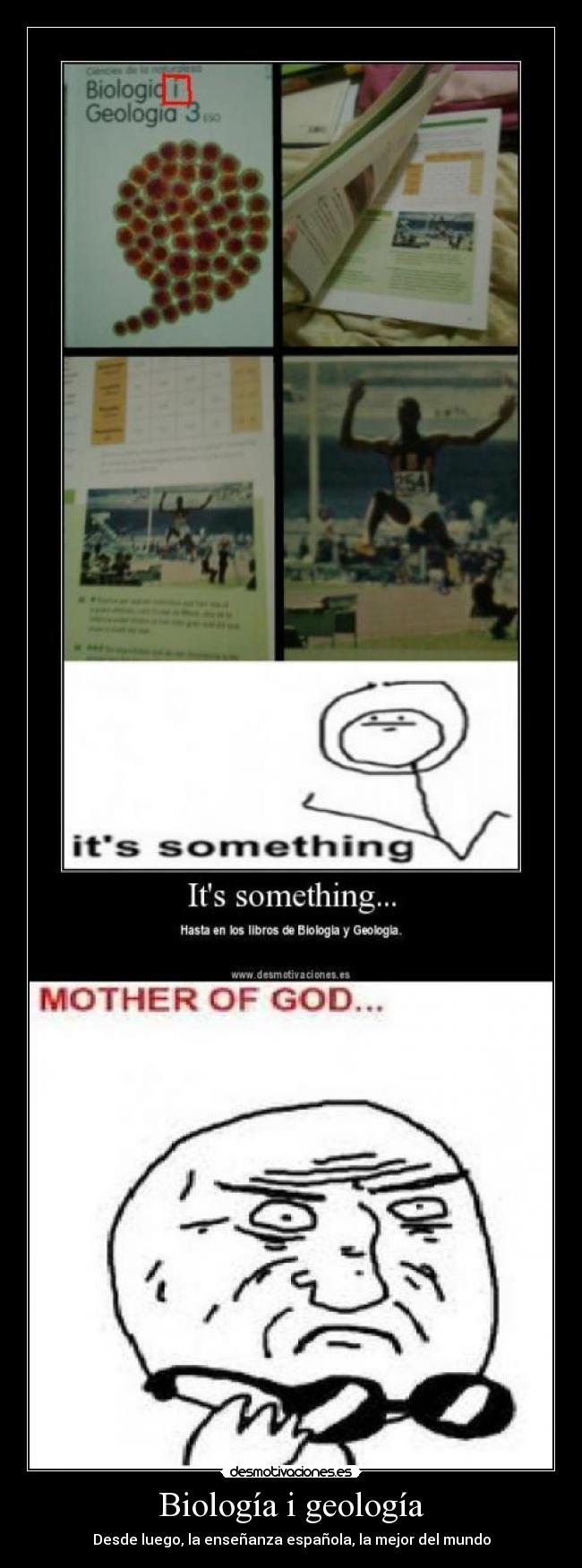 Biología i geología - Desde luego, la enseñanza española, la mejor del mundo