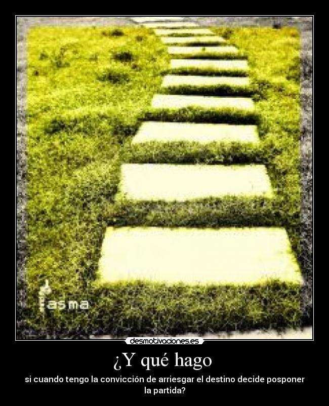 ¿Y qué hago  - 