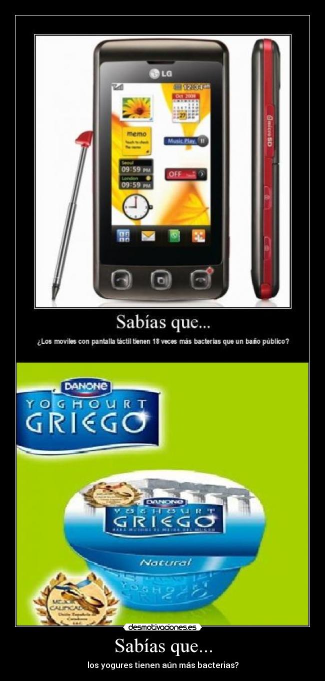 Sabías que... - los yogures tienen aún más bacterias?