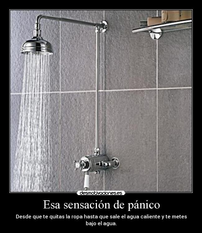 Esa sensación de pánico - 
