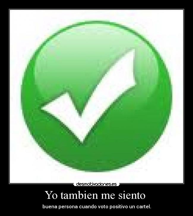 Yo tambien me siento  - 