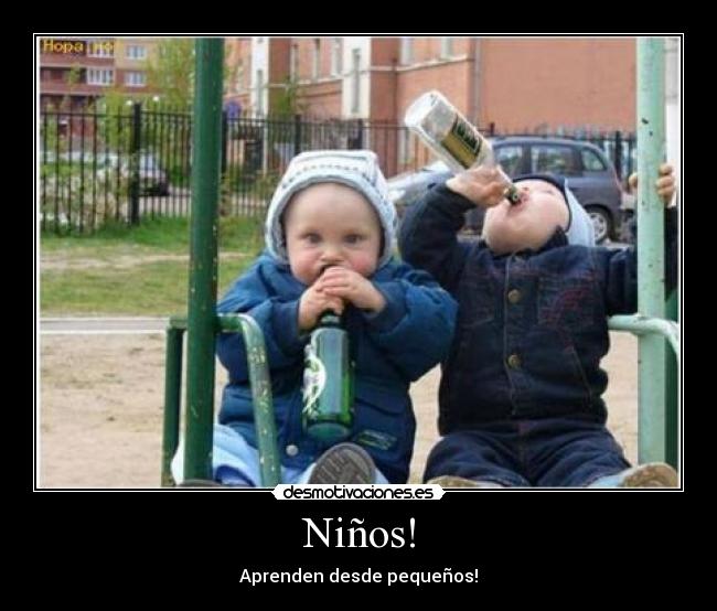 Niños! - Aprenden desde pequeños!