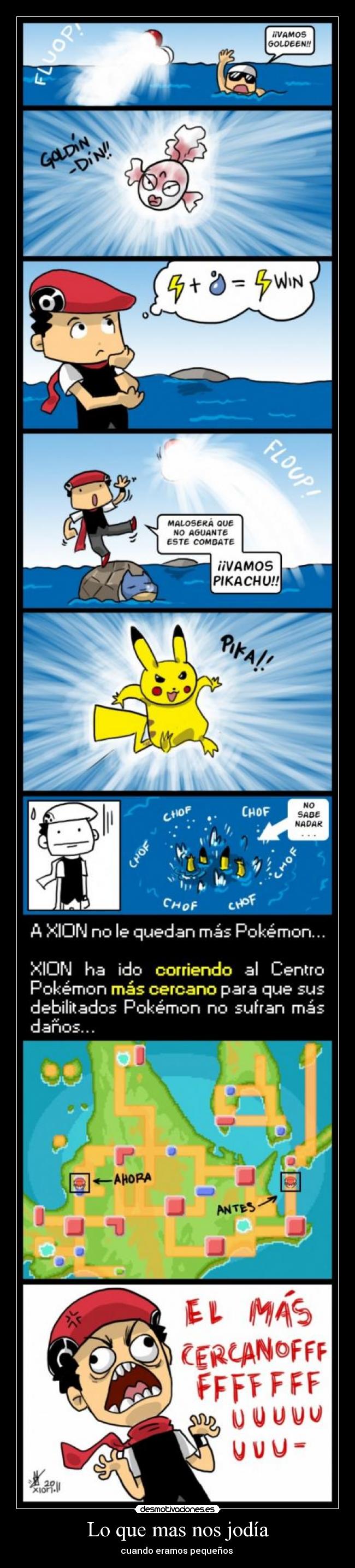 Lo que mas nos jodía - cuando eramos pequeños