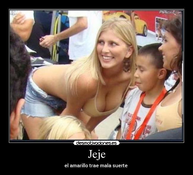 Jeje - el amarillo trae mala suerte