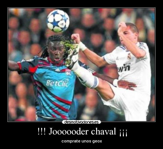 !!! Joooooder chaval ¡¡¡ -