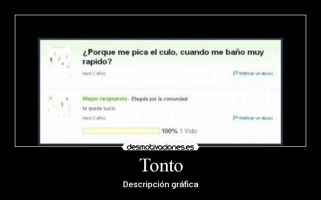 carteles tonto qwqd desmotivaciones