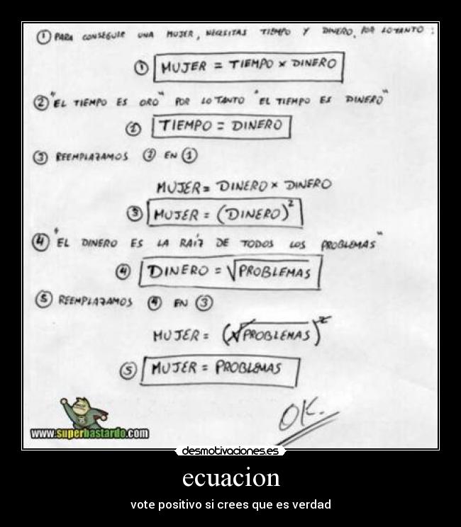 ecuacion - 