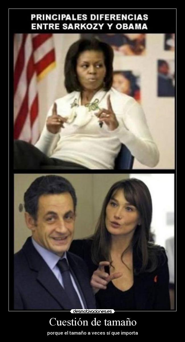 Cuestión de tamaño - porque el tamaño a veces sí que importa