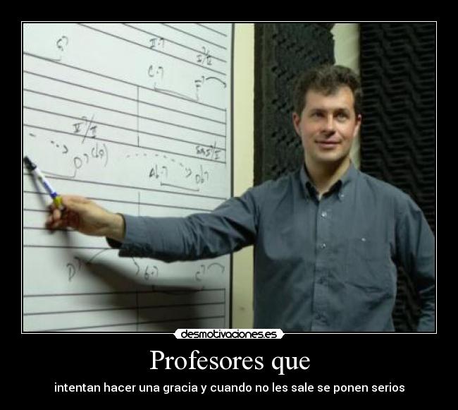 Profesores que - 