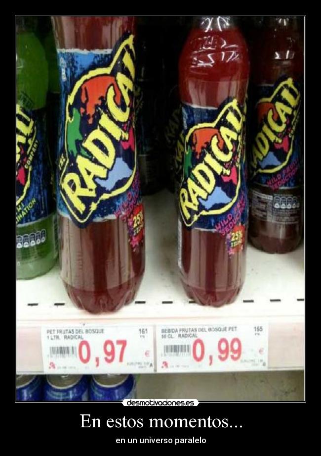 En estos momentos... -