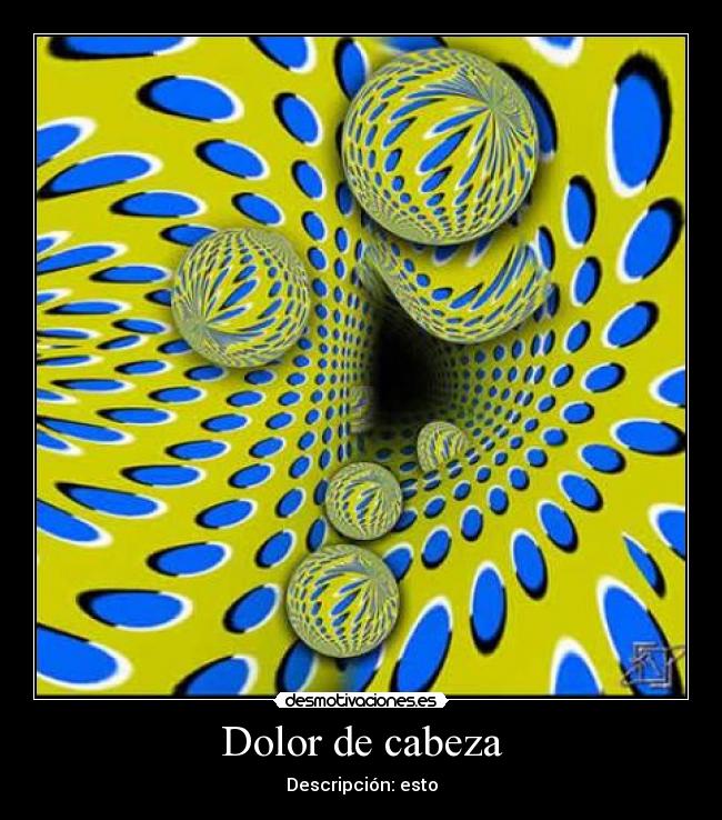 Dolor de cabeza - 
