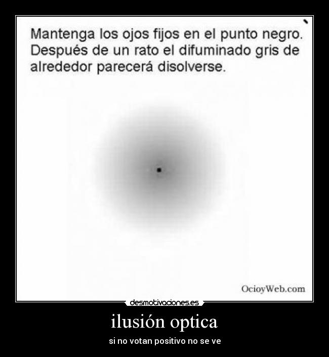 ilusión optica -
