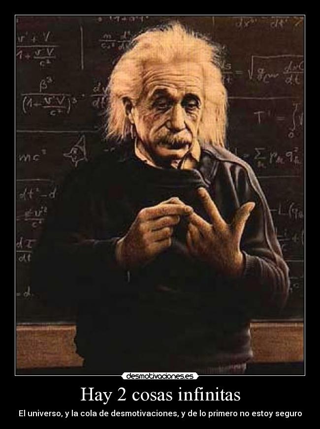 Hay 2 cosas infinitas - 