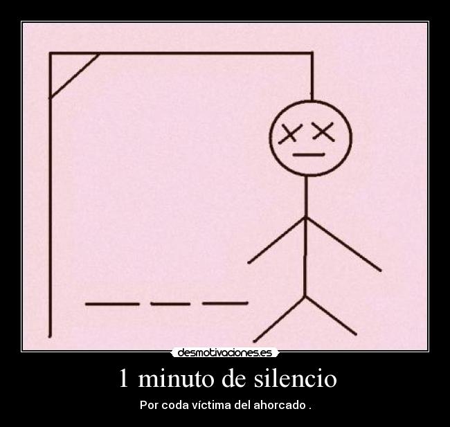 1 minuto de silencio -