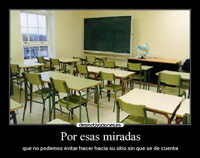 carteles miradas ninja desmotivaciones