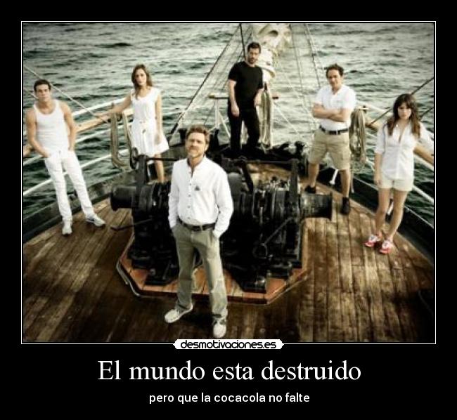 El mundo esta destruido -