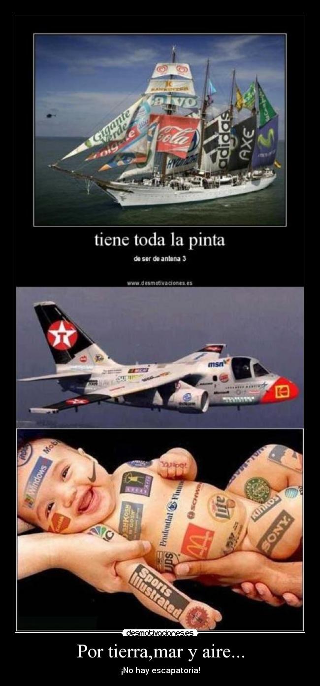 carteles publicidad desmotivaciones