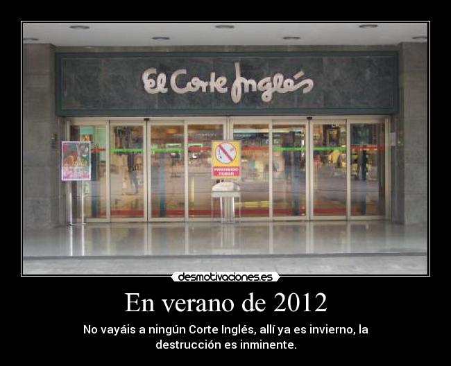 En verano de 2012 -