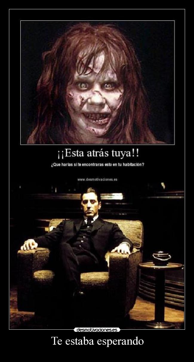 Te estaba esperando -