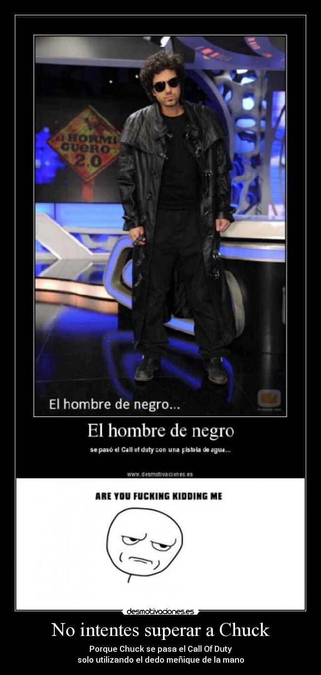 No intentes superar a Chuck - 