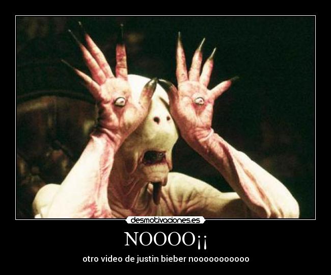 NOOOO¡¡ - otro video de justin bieber nooooooooooo