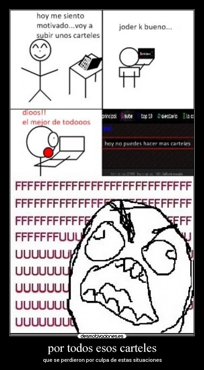 por todos esos carteles - 